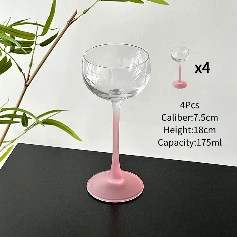 Japanischer Stil Handgefertigte Cocktailgläser Tassen Atmosphäre Weinglas Tasse Glas Pokal Turmgläser Weingläser Bar Küchenwerkzeug