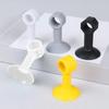 5Pcs Duty Silicone Door Stopper Bumper Pads Anti-Collision Suction No Drilling Door Handle Pad Silent Door Top Hit for Bedroom Bathroom Living Room