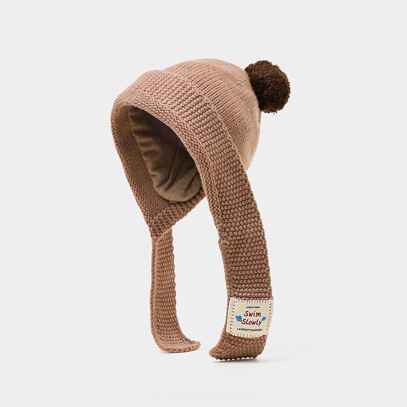 Baby Knit Hat For Winter With Ear Coverage For Toddler Warmth And Protection