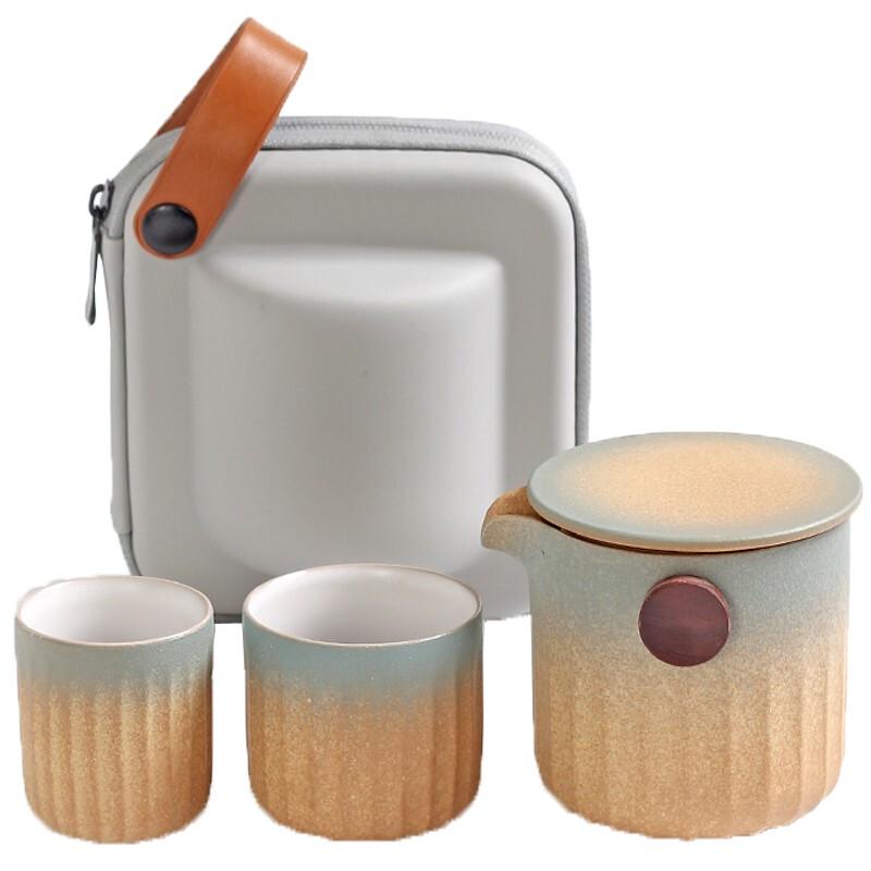 

DARUNYAO Japanese Style Woodpecker Quick Travel Tea Set