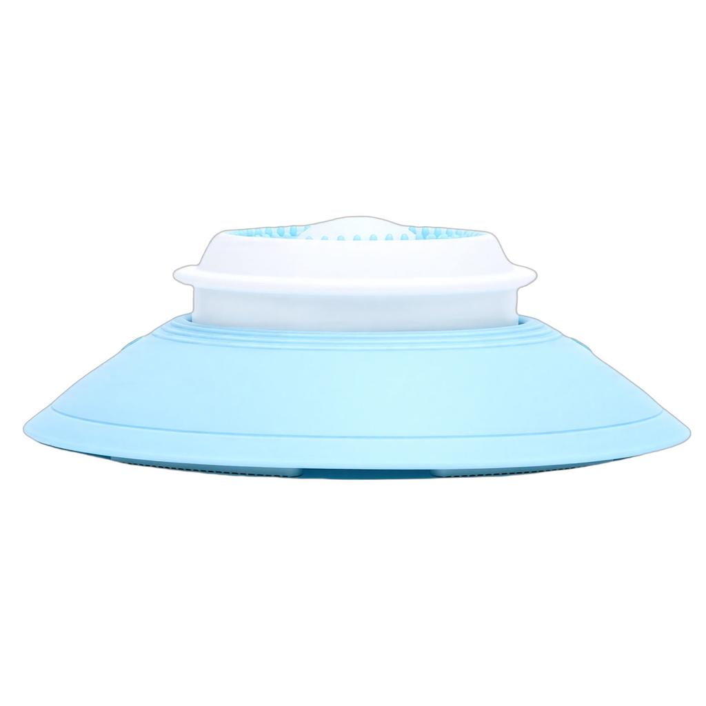 Dog Cat Lick Toy Rotating Licking Bowl Enrichment Toy Suction Cup Interactive Feeder Dog Lick Treat Dispenser