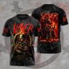T-shirt alla moda da uomo Rock Band Slayer Stampa 3D T-shirt Uomo Donna Hip Hop Manica Corta Maglietta Oversize Streetwear Top Abbigliamento