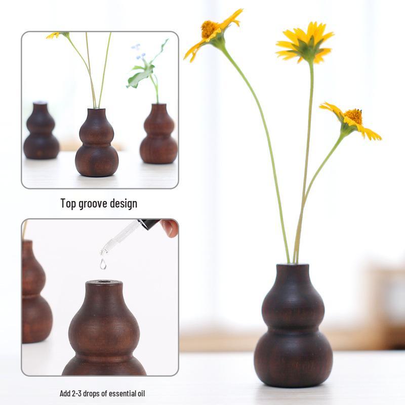 Walnut Gourd Car Air Freshener: Essential Oil Diffuser for Safe, Fragrant Interior