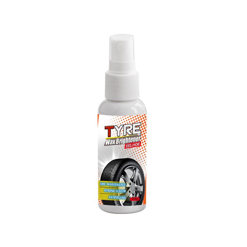 Auto Tire Shine Spray Car Wheel Tire Cleaning Refurbishing Car Waxing Tire Polish Tire Maintenance Spray Tire Shine Cleaner