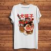Lucky Inu Hariko RaUnisexTraditional Inuhariko Funny Anime TShirtUnisex Casual Short Sleeve TeeUnisex Streetwear T Shirt