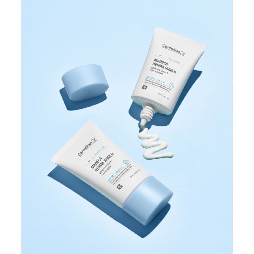 Centellian24 [2pack] Madeca Derma Shield Safe Moisture Sun Cream 50ml 2
