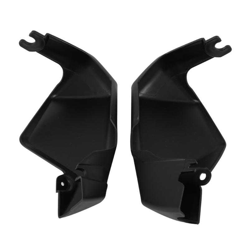 Motorcycle Handguard Cover Pair for DL650 2004-2023, Black Molded Covers Built for Daily Road Miles, Travel Routes, and Day Trip Distance
