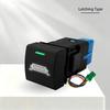 12V Car Push Switch LED DRL Fog Light Radar Lock Seat Heater ON-OFF for Toyota LandCruiser 300 Prado 150 Corolla Rav4 Camry 70