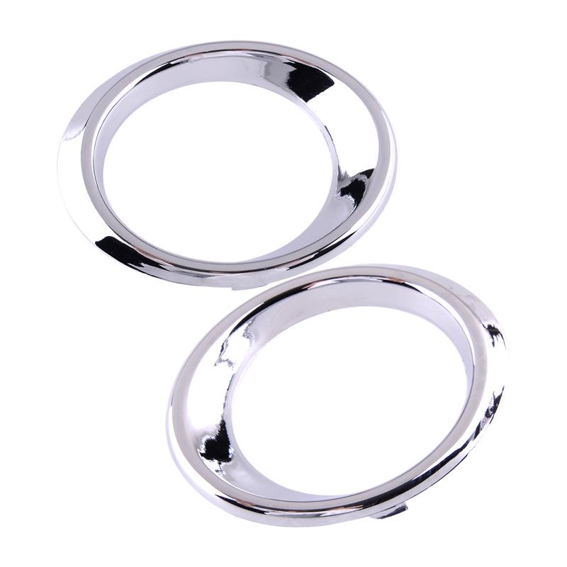 beler 1Pair Front Bumper Fog Light Cover Fit For Mercedes Benz C Class W204 C300 C350 2008 2009 2010 2011 2048850574 2048850674