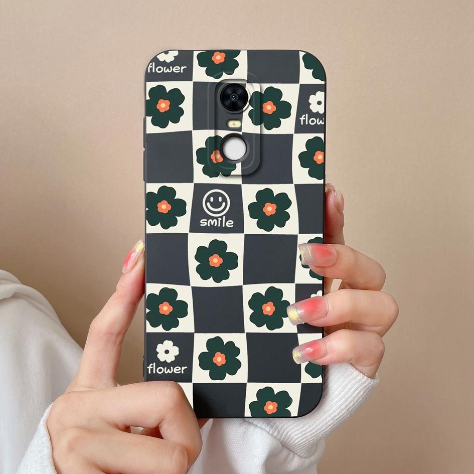 Geeignet für Redmi Note 9S 9T 8 7 7S 9 10 10S 10T K80 Pro Max Plus Handyhüllen Mode Karomuster Weiche Schlanke Flüssigsilikonhülle für Redmi Capa