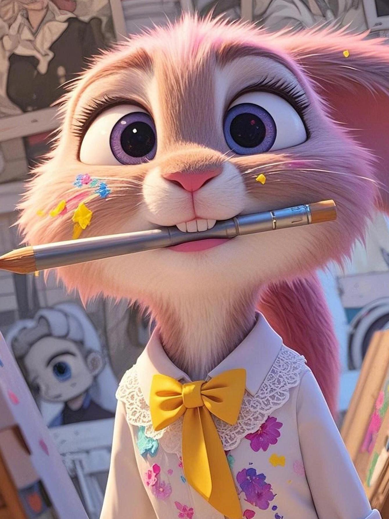 

DIY Diamond Painting Cute Squirrel Cross Stitch Kit Mosaic Art Diamond Painting Full Circle Diamond Home Decoration Round 20x30cm