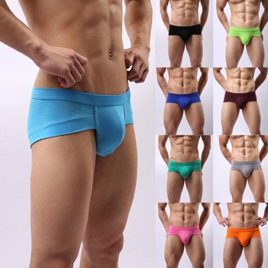Men Sexy Breathable Underwear Briefs Boxer Bulge Pouch Shorts Trunks Underpants