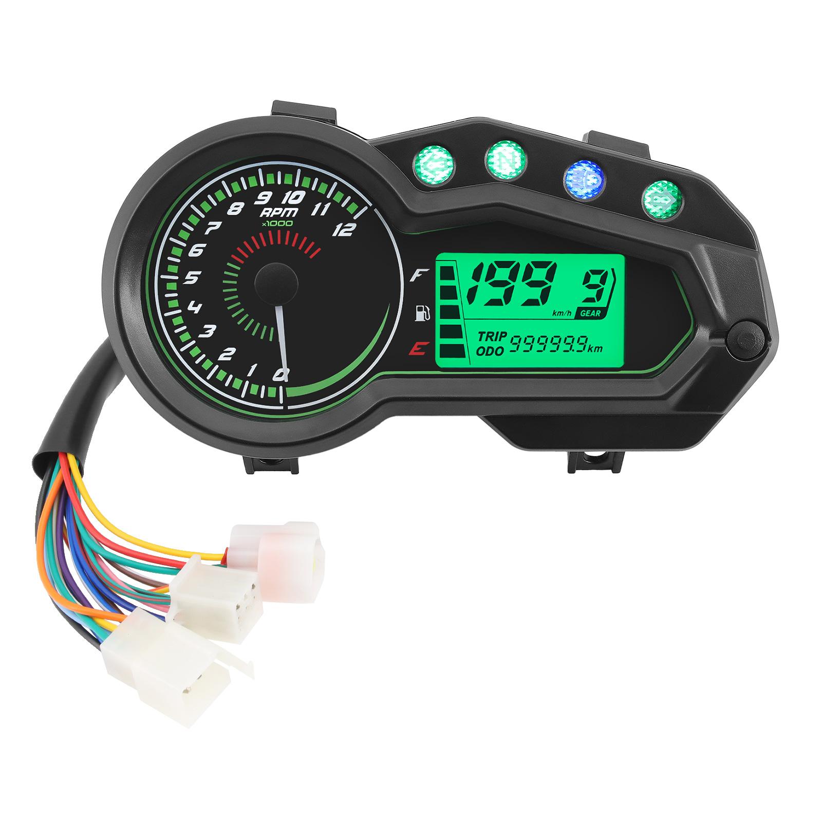 

Мотоциклетный прибор RPM Meter Цифровой мотоциклетный спидометр ODO Уровень масла с поворотником для Italika 150z 150sz 170z Мексика