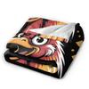 F-Caw-F Lustige Meme Flauschige Decken Humor Huhn Hahn Mode Überwurfdecke für Bett Sofa Couch 200x150cm Teppichstück,