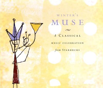 CD VARIOUS - Winter's Muse - A Classical Music C A1073 Starbucks Coffe 1999 US Klassik Gebraucht