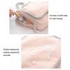 Portable Waterproof Makeup Bag Travel Cosmetics Toiletries Carrying Bag with Hanging Hook
