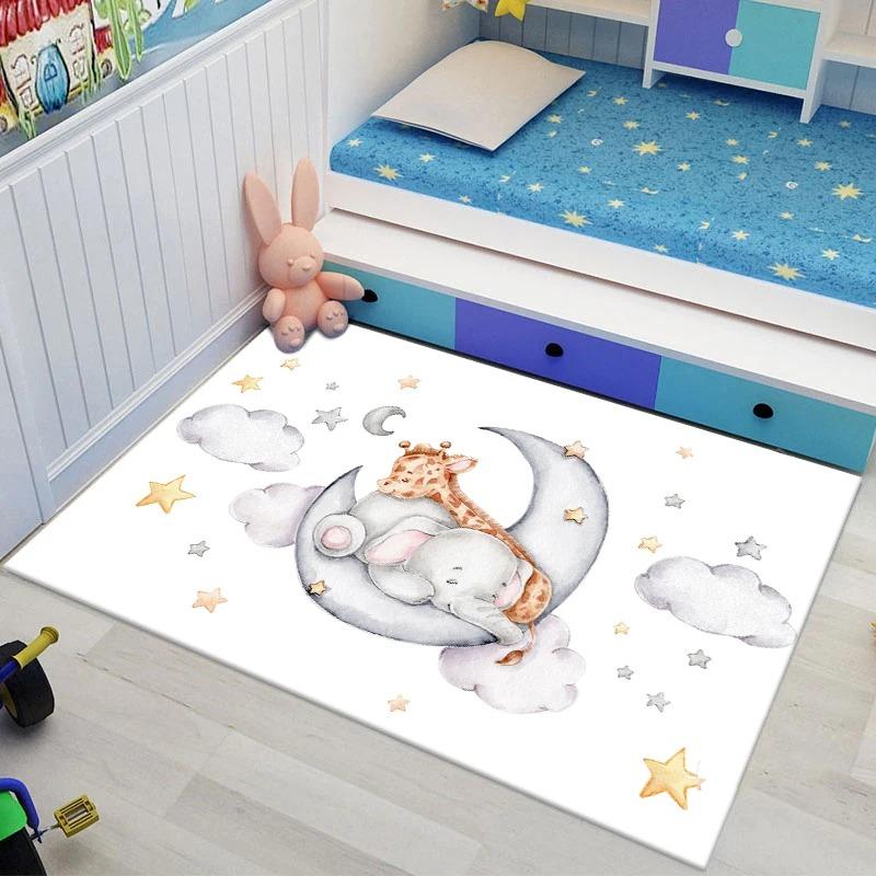 Bär Teppich Wohnzimmer Teppiche Rutschfeste Bodenmatte Lounge Teppich Kinderzimmer Matte Kinderteppich Baby Spielmatte Schlafzimmer Heimdekoration