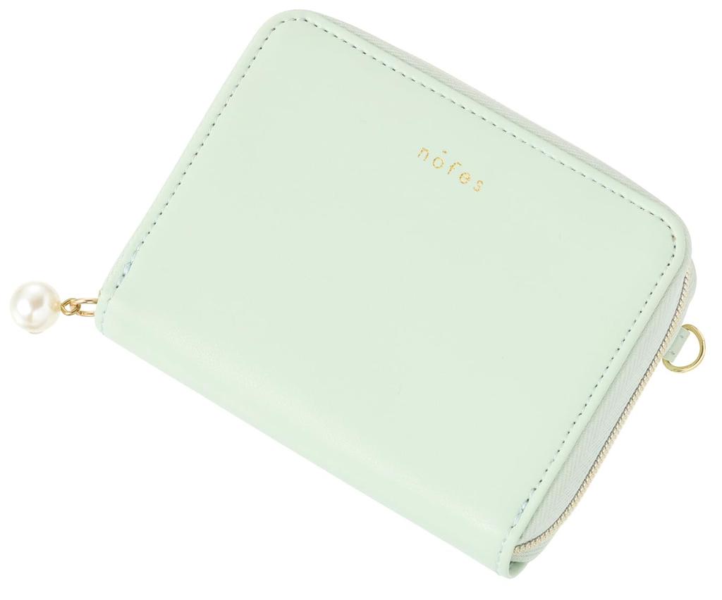 Raymay Fujii Nofes Accordion Card Case, Mini Wallet, Ice Green, NSH1454M