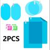 2Pcs Car Truck Rearview Mirror Rain-proof Film Window Glass Anti-Fog Anti-reflective Clear Waterproof Sticker Multi Sizes Films