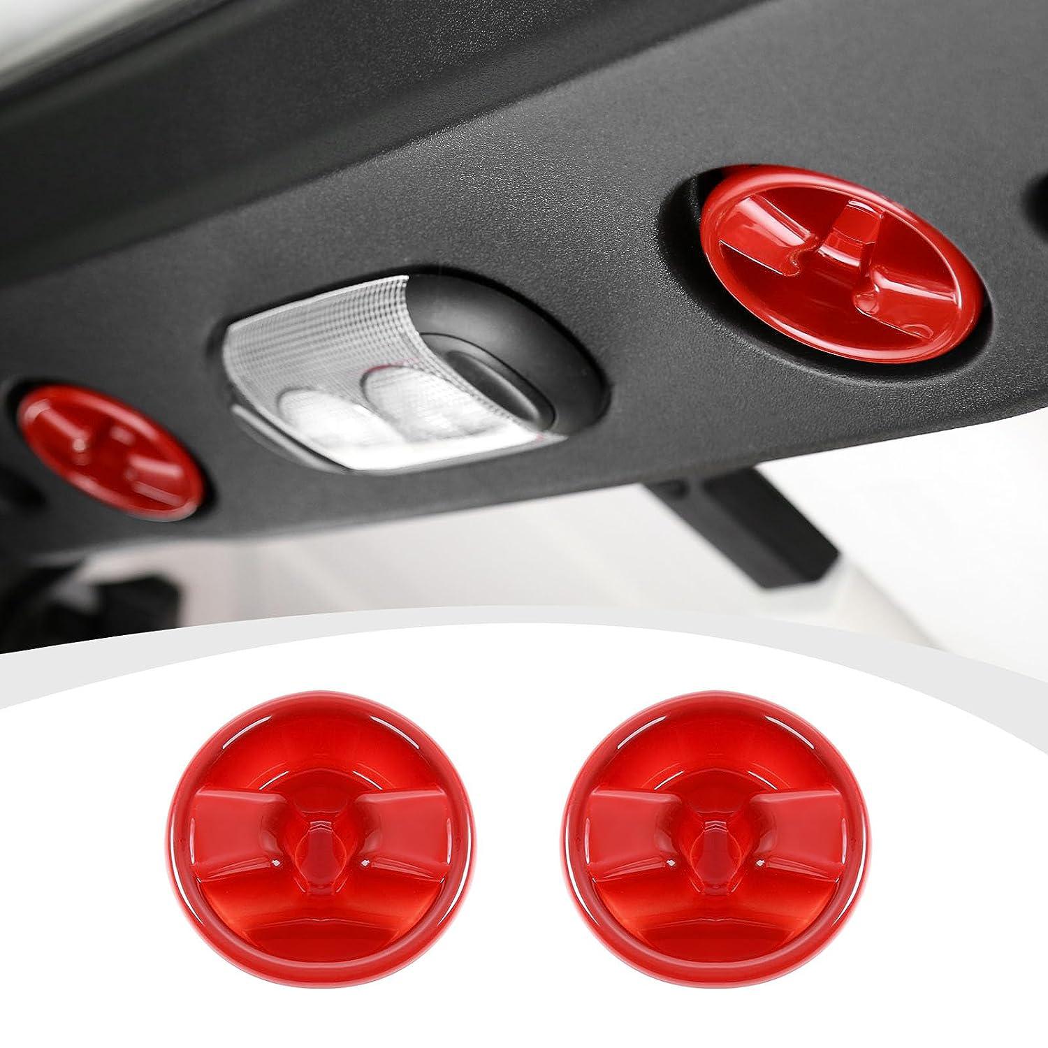 Hardtop Panel Mounting Screw Knob Cover Car Hard Top Dome Screw Cap Decoration For Jeep Wrangler JK JKU 2007-2017 argento
