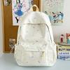Schoolbag Japanese ins Small Fresh Sweet Student School Bag Women's Large Capacity Versatile Campus Backpack Leisure Travel Backpack
