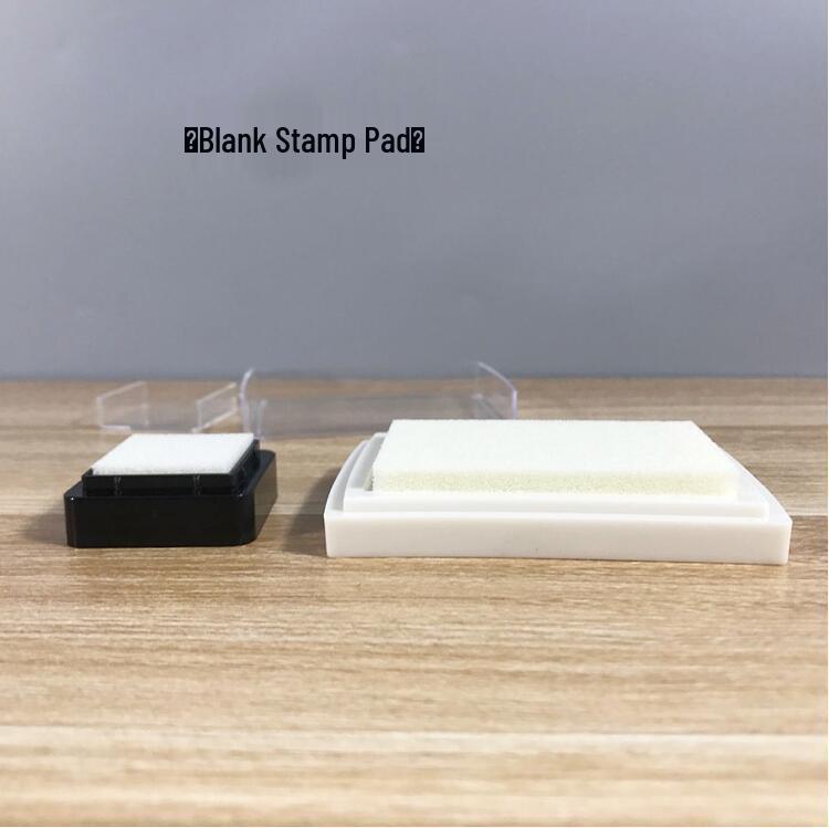 High-Density Blank Ink Pad Sponge 3.3x3.3x1.7CM for DIY