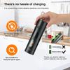 AIKARO - Electric Salt and Pepper Mill, Automatic Spice Grinder, Battery Operated