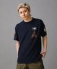 Avirex TOP GUN PATCH PRINT XL & T-SHIRT, Men's (120), Navy, 783-3934013