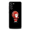 Christmas Santa Claus Phone Case For Samsung Galaxy S24 S23 Ultra S22 S21 S20 FE 5G S10 S10E S9 Plus S8 Silicone Black Cover