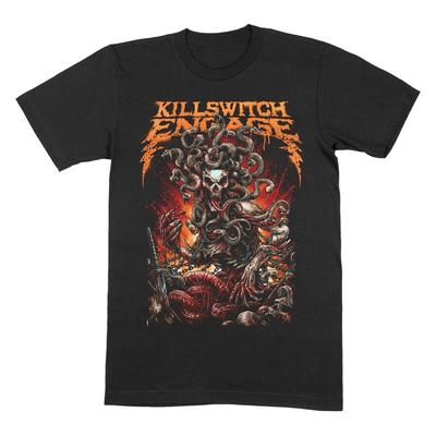 Killswitch Engage Medusa Schwarzes T-Shirt Größe S-5XL Unisex T-Shirt