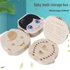 Wooden Keepsake Box for Baby Teeth, Hair, and Umbilical Cord
