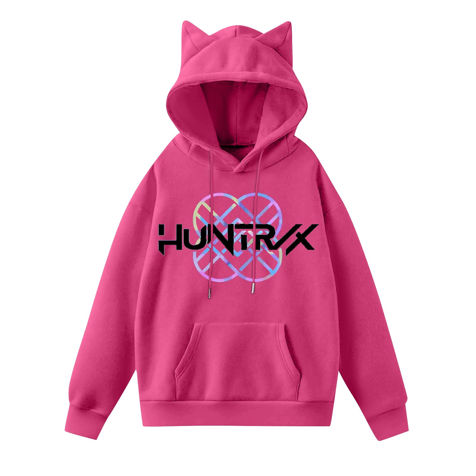 

Женская мода повседневная толстовка с капюшоном с длинным рукавом и круглым вырезом с карманами S