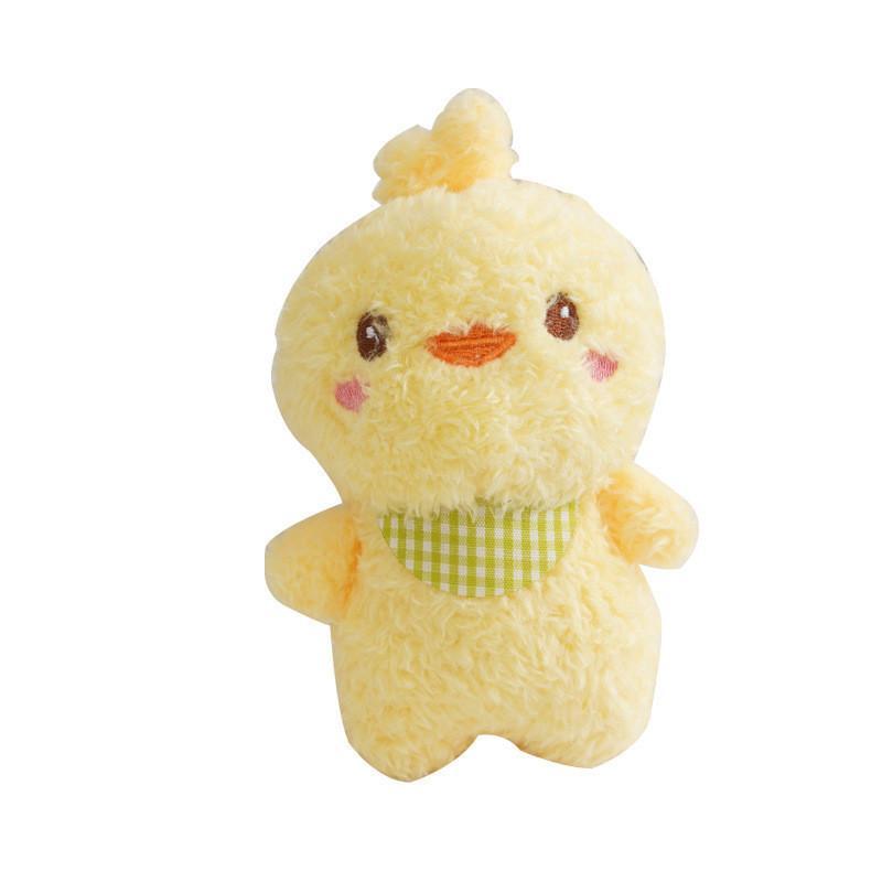 Adorable Plush Chicken Cherry Duck 12cm Pp Cotton Stuffed Animal Gift For Girls