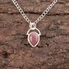 Natural Black Rhodonite 925 Sterling Silver Daughter Gift Trendy Pendant Jewelry PP-56-26