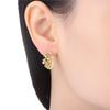 Orstarry S925 Silver Earrings Exquisite Flower Cherry Blossom Butterfly Earrings For Women Birthday Gift Silver Jewelry
