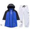 Unisex Winter Ski Suit: Windproof, Water-Repellent Jacket and Pants for Outdoor Snowboarding and Skiing.