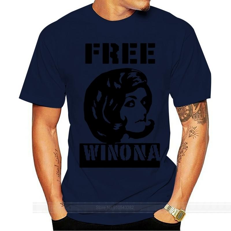 T-shirt Winona S Copia Popolare Senza Etichetta Maglietta in Tessuto Comodo Cotone T-shirt Unisex Moda Estiva T-shirt Taglia Europea