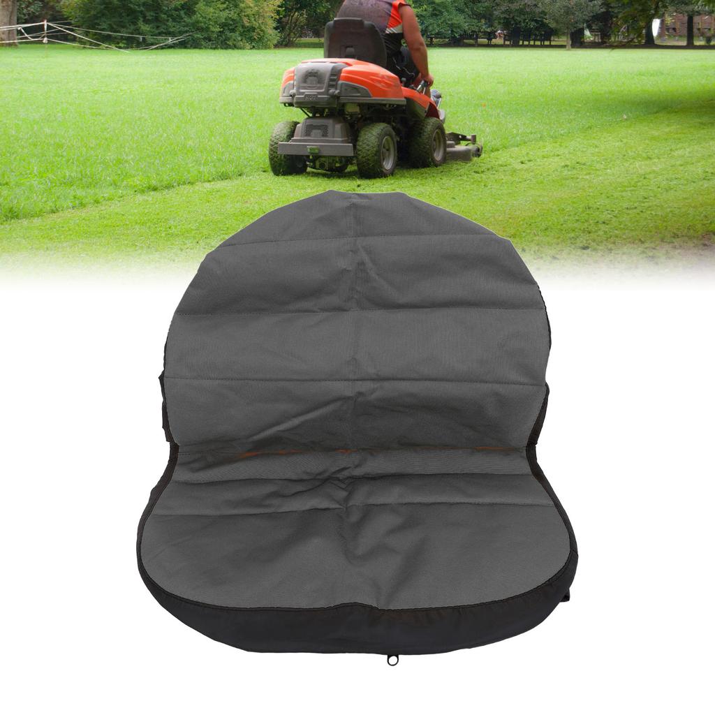 Lawn Mower Seat Cover Protective Soft Anti Slip Versatile Polyester Mower Seat Cushion Cover for Tractor