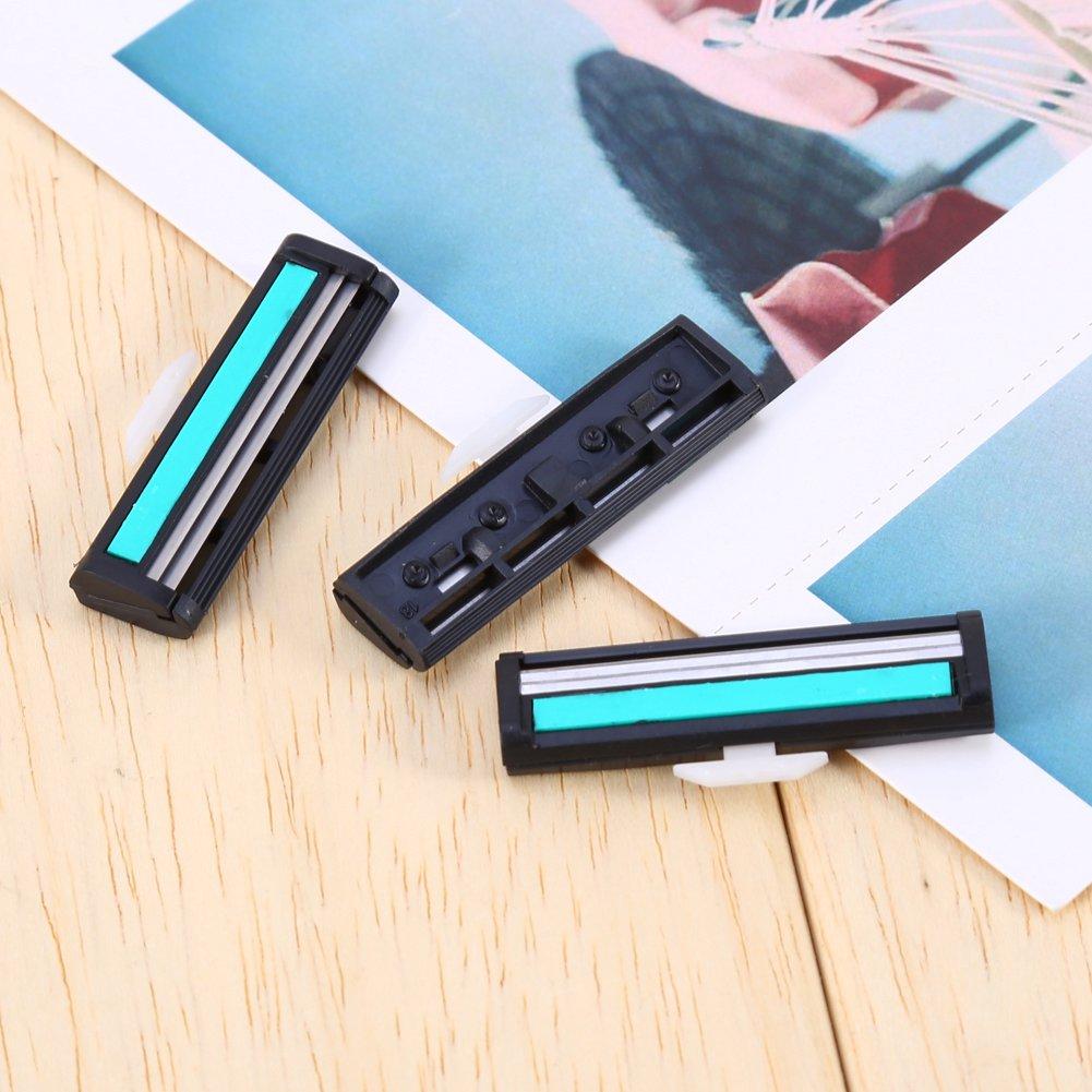 12pcs lot Metal Men's Shaving Razor Blades Shaver Blades Body Hair Trimmer Epilator Sharpener S
