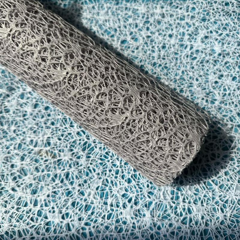 50Cm*4.5M/Roll Flower Wrapping Mesh Paper Iregular Hollow Net Wrapper Floral Bouquet Paper Fresh Flower Florist Packaging Sheet