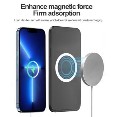 3-teiliges magnetisches kabelloses Metall-Schnellumbauset mit Ringen aus Edelstahl und einfach aufladbarer Magnethalterung