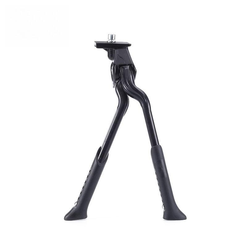 Double Foot Adjustable Bike Kickstand Road Mountain Folding Bike Mid Vertical Adjustable Aluminum Alloy Parking Stand