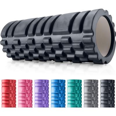 Core Balance Foam Roller For Deep Tissue Muscle Massage, Trigger Point Grid Sports Massager, Fitness Gym Physio
