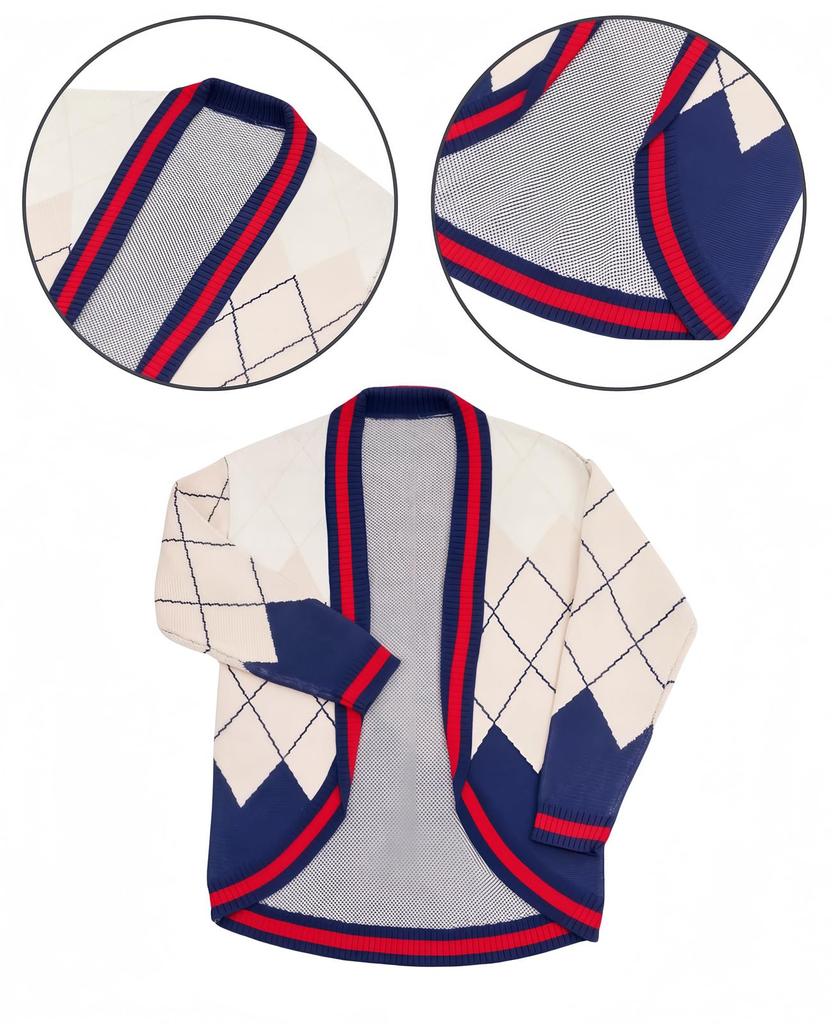 Koi to Miku Homura Cosplay Male Koi Miku Cosplay Knit Cardigan Popular Game Costume Size [NOKIJP] Cosplay, Costume, Protagonist, Protagonist, Set,
