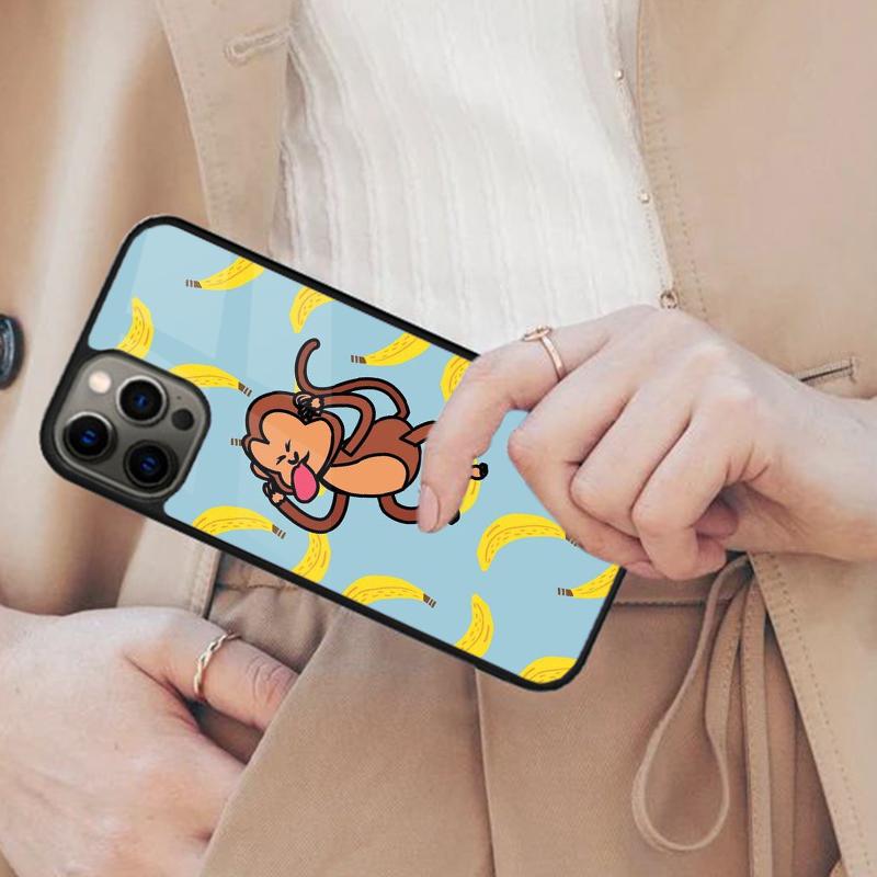 Monkey Sipping Meme Magnetic Phone Case For APPLE iPhone 17 Air 16 14 13 12 Pro Max 15 Plus Wireless Charge With MagSafe Cover
