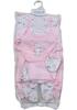 8-teiliges Pyjama-Set für Neugeborene: Bodys mit kurzen und langen Ärmeln für Frühling/Sommer