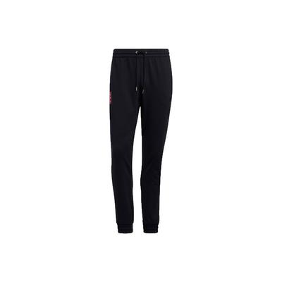 Essential Logo Cuffed Track Pants Men Bottoms Black GQ1362