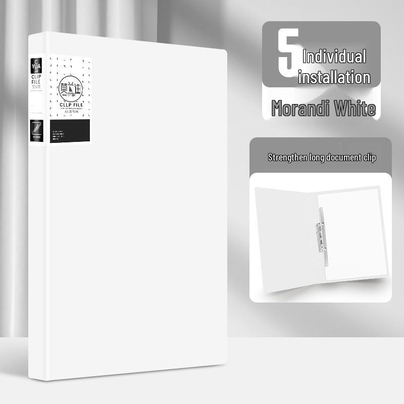 Thickened Test Paper Data Folder: Durable Clipboard for Students and Offices