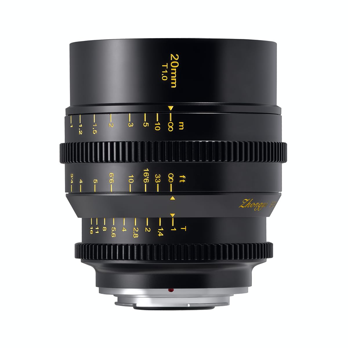 

Zhongyi Optics SPEEDMASTER CINEMA 20mm S35 Nikon Z Mount Super 35mm Cinema Prime Lens T1.0 APS-C Lens,
