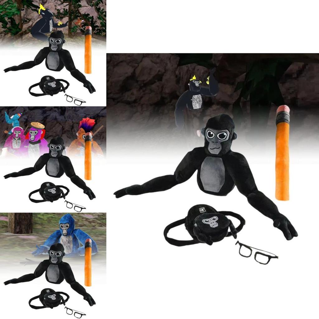 Adorable Gorilla Tag Monke Plush Soft Toy For Kids And Collectors 60x25 Cm